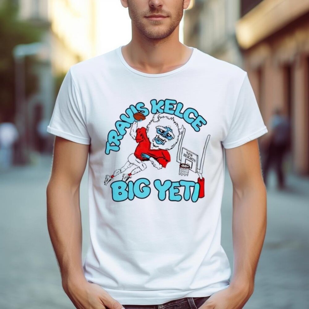 Travis Kelce Kansas City Chiefs Big Yeti Football Sports Fan Gift T-Shirt 89